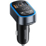 ESSAGER ES-F748 Bluetooth FM transmiter za automobil s USB-C / 2x USB-A portovima - 35W - crni