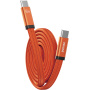 WEKOME WDC-C20 magnetski pleteni kabel za punjenje i prijenos podataka - USB-C na USB-C - 1 m - narančasti