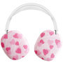 Maske za slušalice s uzorkom srca za AirPods Max 1 / 2 - ružičaste