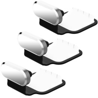 Samoljepljivi čep protiv prašine za USB-C konektor za Apple uređaje - 3 kom - srebrna