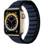 Antilop magnetski remen za Apple Watch Ultra 49mm / 46mm / 45mm / 44mm / 42mm - tamnoplavi