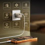 WEKOME WU-09 GaN punjač za mobitel za brzo punjenje s portom USB-C - 65W - sivi