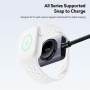 ESSAGER 2u1 univerzalni pleteni kabel za punjenje - USB-C na magnetski disk / USB-C - 1 m - crni