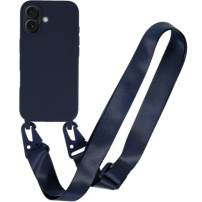Matna maskica s podesivim remenom za iPhone 17 - tamnoplava