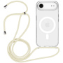 Prozirna maskica s vezicom i MagSafe za iPhone Air - krem