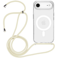 Prozirna maskica s vezicom i MagSafe za iPhone Air - krem