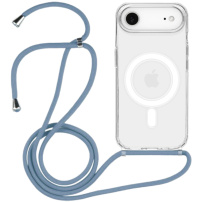 Prozirna maskica s vezicom i MagSafe za iPhone Air - plava