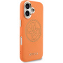 Guess Perforated 4G Logo maskica s MagSafe za iPhone 17 - narančasta