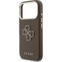 Guess Resin Logo maskica za iPhone 17 Pro - smeđa