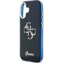 Guess IML 4G Script Metal Logo maska za iPhone 17 - tamnoplava