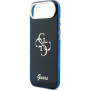 Guess IML 4G Script Metal Logo maska za iPhone Air - tamnoplava