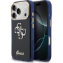 Guess IML 4G Script Metal Logo maskica za iPhone 17 Pro - tamnoplava