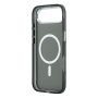 Karl Lagerfeld IML K&CH Heads Logo prozirna maskica s MagSafe za iPhone Air - sivi