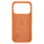 Tactical Velvet Smoothie silikonska maskica s MagSafe za iPhone 17 Pro - narančasta