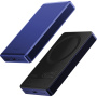 ENERGEA AluPac Air 10K bežična MagSafe powerbanka s USB-C portom - 10 000 mAh - indigo plava