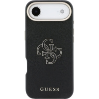 Guess Resin Logo maskica za iPhone Air - crna