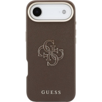 Guess Resin Logo maskica za iPhone Air - smeđa
