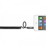 Belkin Mixit uvijen audio kabel za iPhone / iPad / iPod - 1,8m - crna