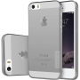 Nillkin Nature prozirna maskica za Apple iPhone 5 / 5S/ SE (2016) - siva