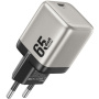 WEKOME WU-09 GaN punjač za mobitel za brzo punjenje s portom USB-C - 65W - sivi