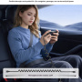 Yesido CA205 rastezljivi kabel za punjenje i podatkovni kabel - USB-C na USB-C - 1,2 m - crni