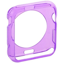 HAWEEL tanka prozirna futrola/maskica Apple Watch 42mm - ljubičasti