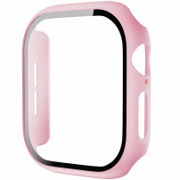 Matirano kućište s kaljenim staklom za Apple Watch 42mm (Series 10 / 11) - ružičasto
