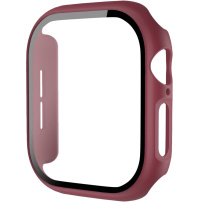 Matirano kućište s kaljenim staklom za Apple Watch 42mm (Series 10 / 11) - bordo
