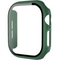 Matirano kućište s kaljenim staklom za Apple Watch 42mm (Series 10 / 11) - tamno zeleno