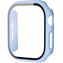 Matirano kućište s kaljenim staklom za Apple Watch 42mm (Series 10 / 11) - svijetlo plavo