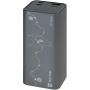 Tactical Squad Battalion powerbank s priključcima 2x USB-C / USB-A - 20 000 mAh - siva