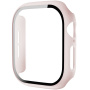 Mat kućište s kaljenim staklom za Apple sat 46 mm - staro ružičasto