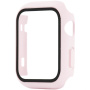 Zaštitna futrola s kaljenim staklom za Apple Watch 38mm - stara ružičasta