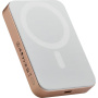 Pitaka Qi2 bežična MagSafe powerbank s USB-C portom - 10 000 mAh - zlatna