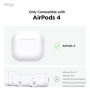ELAGO Pager maskica u stilu pagera za AirPods 4 / 5 - crna