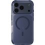 UNIQ Combat MagClick maska s okvirom u boji i MagSafe za iPhone 17 Pro - tamnoplava