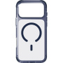 UNIQ Combat MagClick maska s okvirom u boji i MagSafe za iPhone 17 Pro Max - tamnoplava