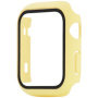 Zaštitna futrola s kaljenim staklom za Apple Watch 38mm - žuta