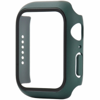 Zaštitna futrola s kaljenim staklom za Apple Watch 40mm - Tamnozeleno