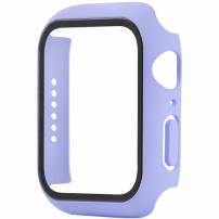 Zaštitna futrola s kaljenim staklom za Apple Watch 44mm - Ljubičasto
