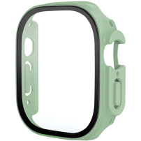 Matirana futrola s kaljenim staklom za Apple Watch Ultra 49mm - zelena