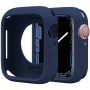 Zaštitna silikonska futrola za Apple sat 41mm - tamnoplava