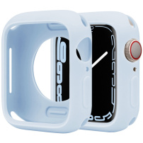 Zaštitna silikonska maska za Apple sat 41mm - svijetlo plava
