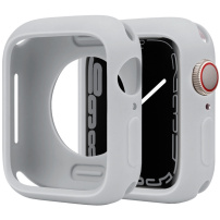 Zaštitna silikonska maska za Apple sat 45mm - siva