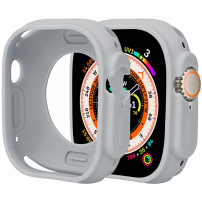 Zaštitna silikonska maska za Apple Watch Ultra 49mm - siva