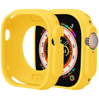 Zaštitna silikonska maska za Apple Watch Ultra 49mm - žuta