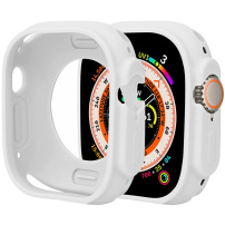 Zaštitna silikonska maska za Apple Watch Ultra 49mm - bijela