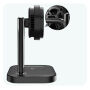 C69 Qi2 2u1 magnetski bežični stalak za iPhone / AirPods - 25W - crni