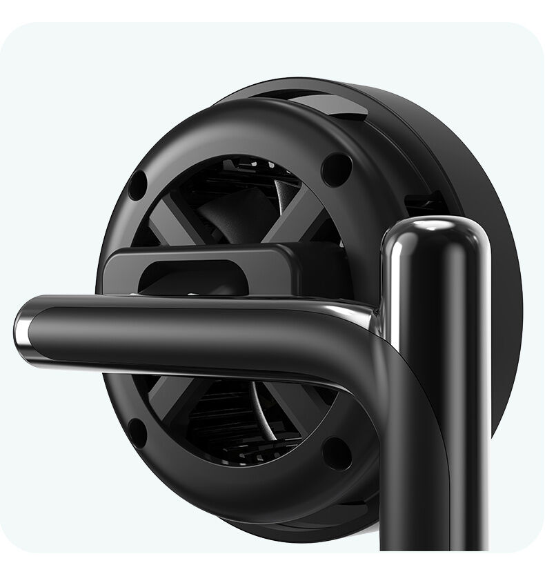 C69 Qi2 2u1 magnetski bežični stalak za iPhone / AirPods - 25W - crni