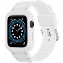 Otporna Armor maska s remenom za Apple Watch 42mm (Series 10 / 11) - bijela